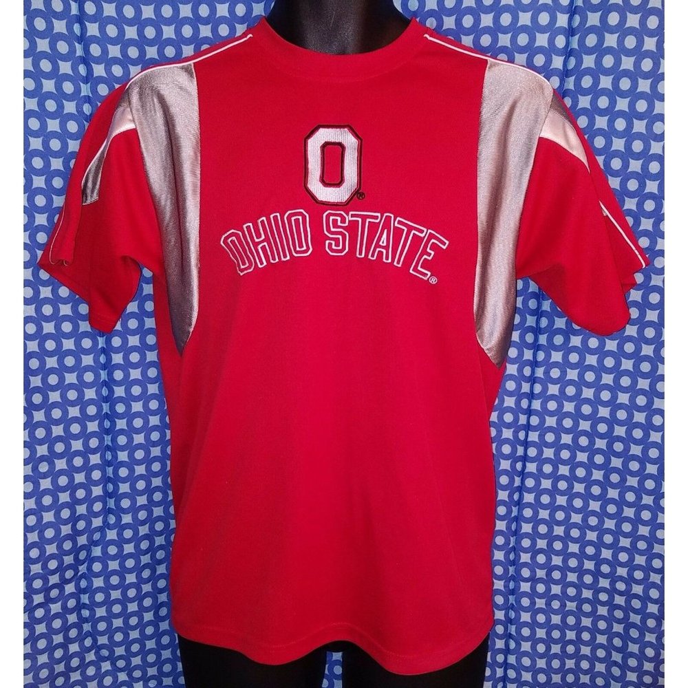 Ohio State Buckeyes Scarlet Polyester Shoot Around Jersey - Boys XL (14/16)